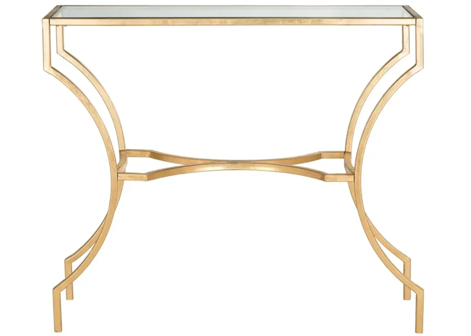 Kenna Console Table in Gold by Safavieh