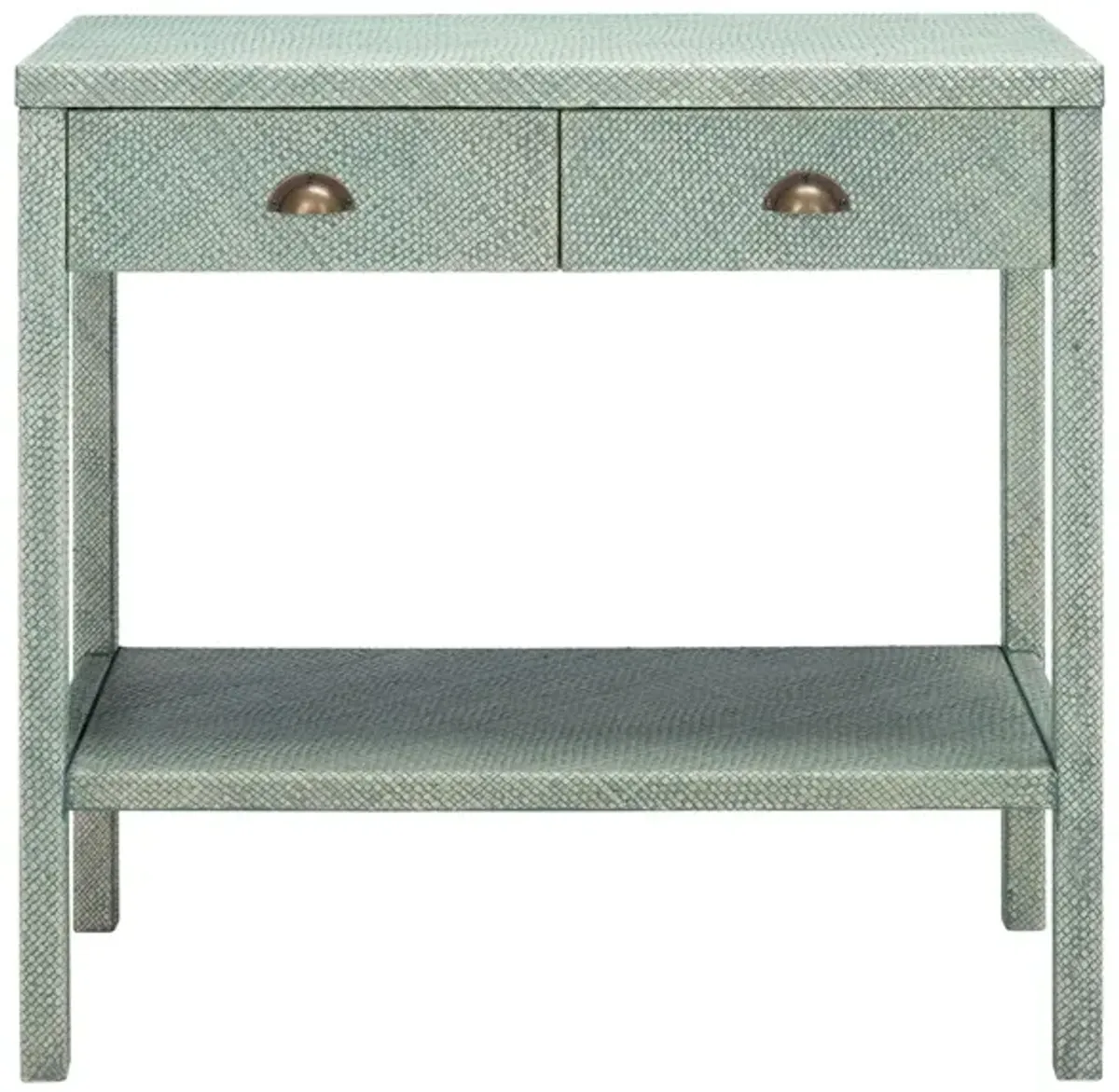 Liana Console Table in Turquoise by Safavieh