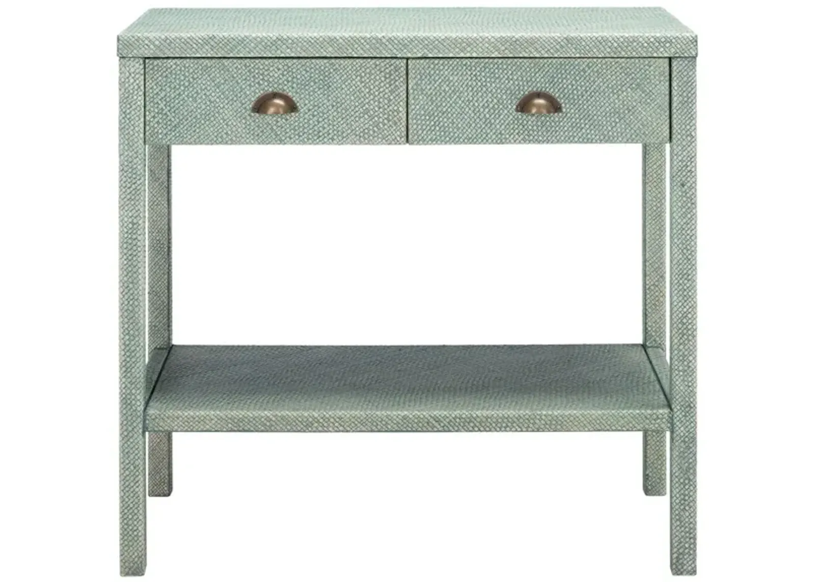 Liana Console Table in Turquoise by Safavieh