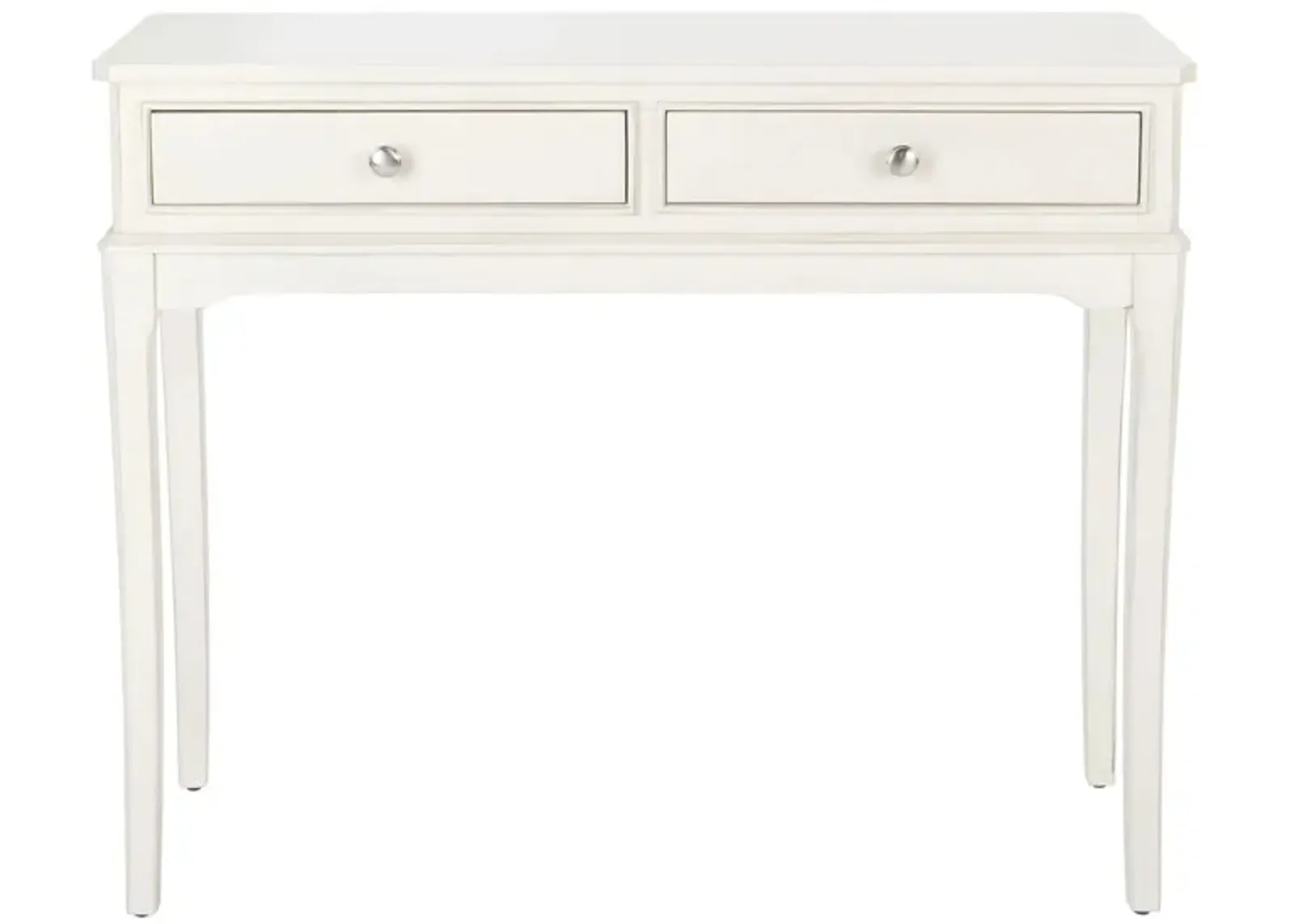 Michaela 2 Drawer Console Table in Off White by Safavieh