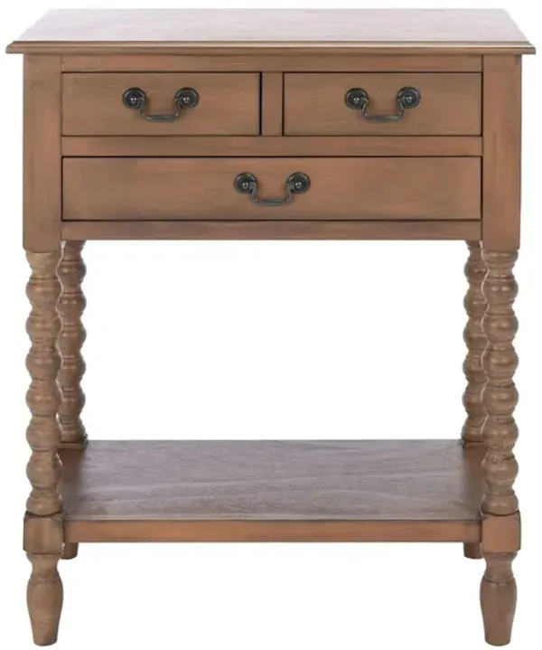 Mycha 3 Drawer Console Table
