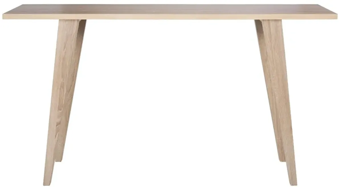 Peyton Console Table in Oak by Safavieh