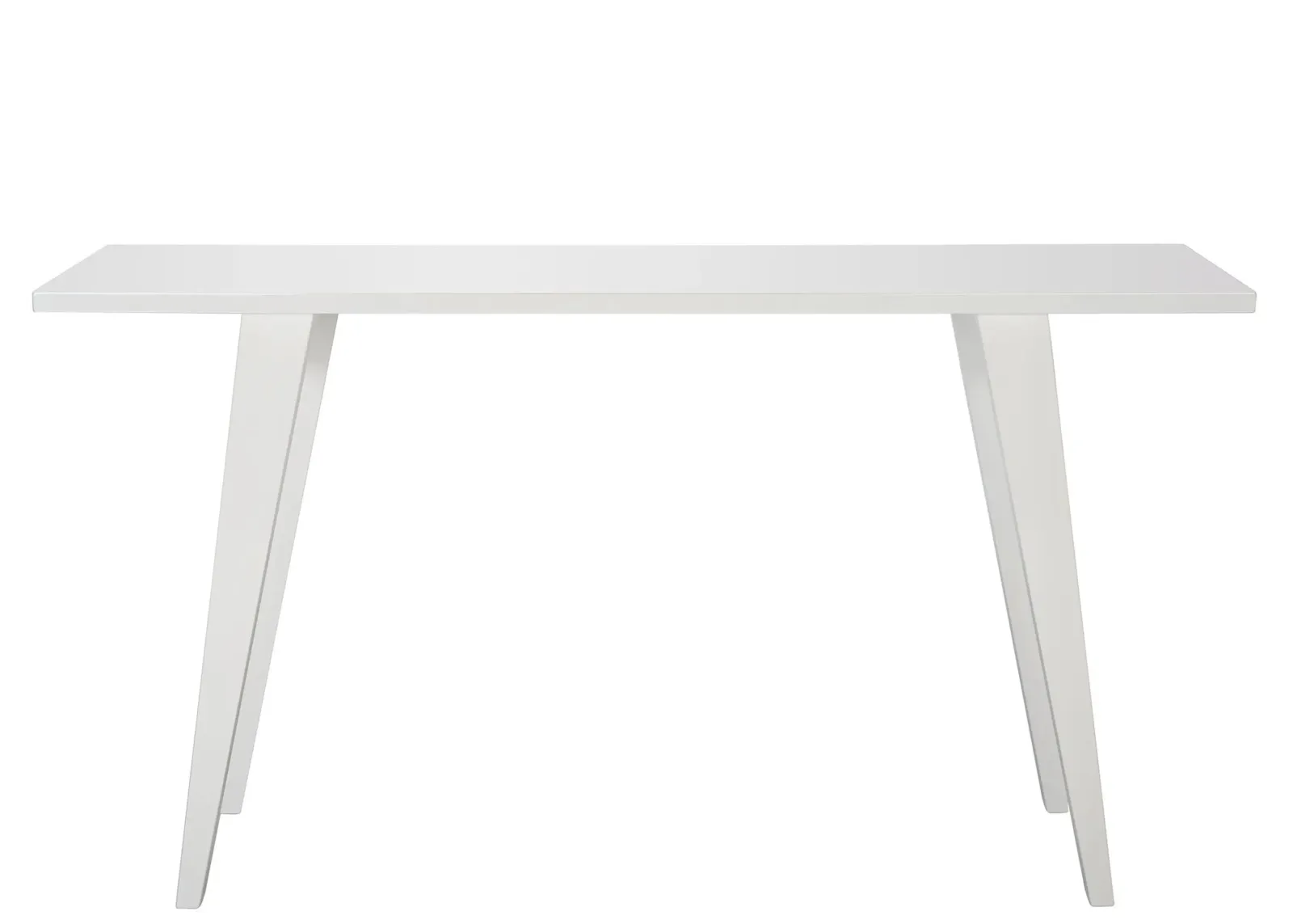 Peyton Console Table in White by Safavieh