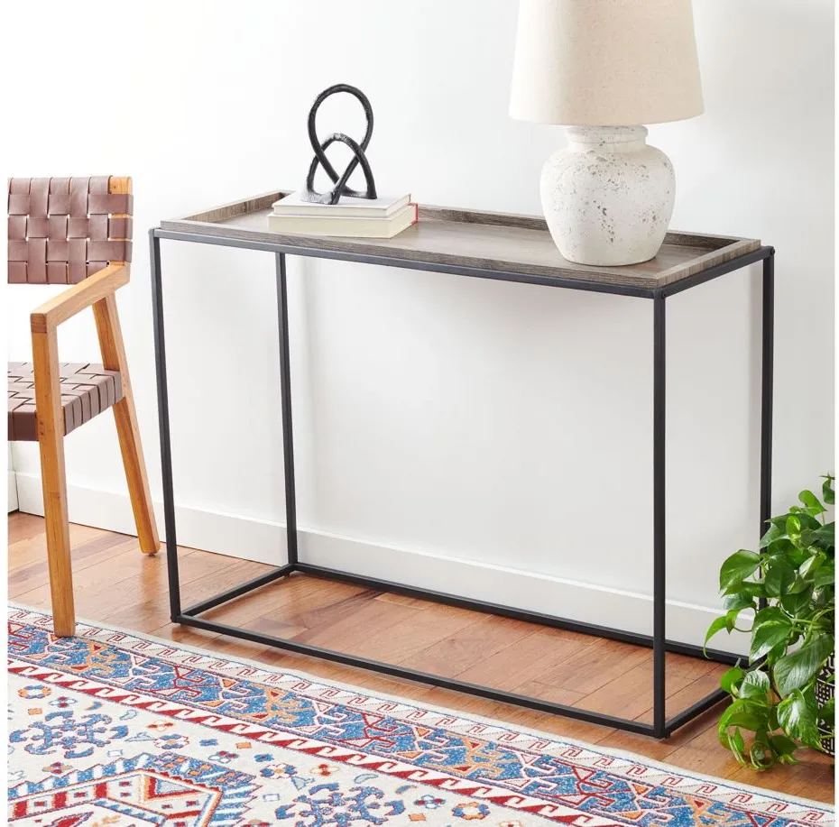 Rosalina Console Table in Brown by Safavieh