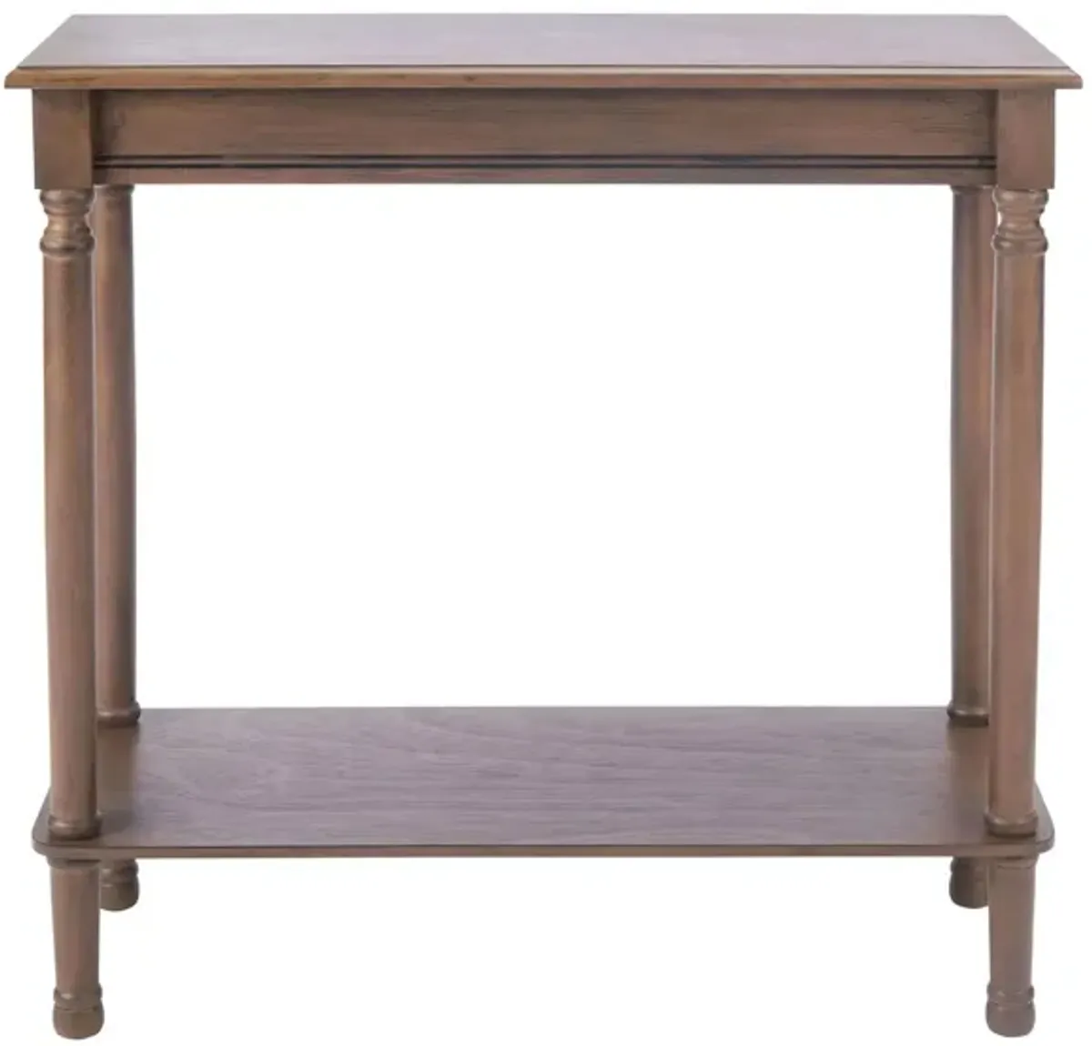 Salem Rectangular Console Table in Brown by Safavieh