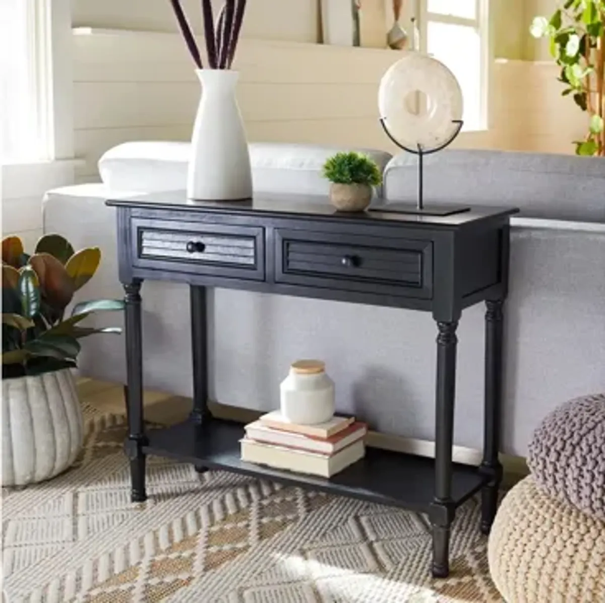 Samantha 2 Drawer Console Table