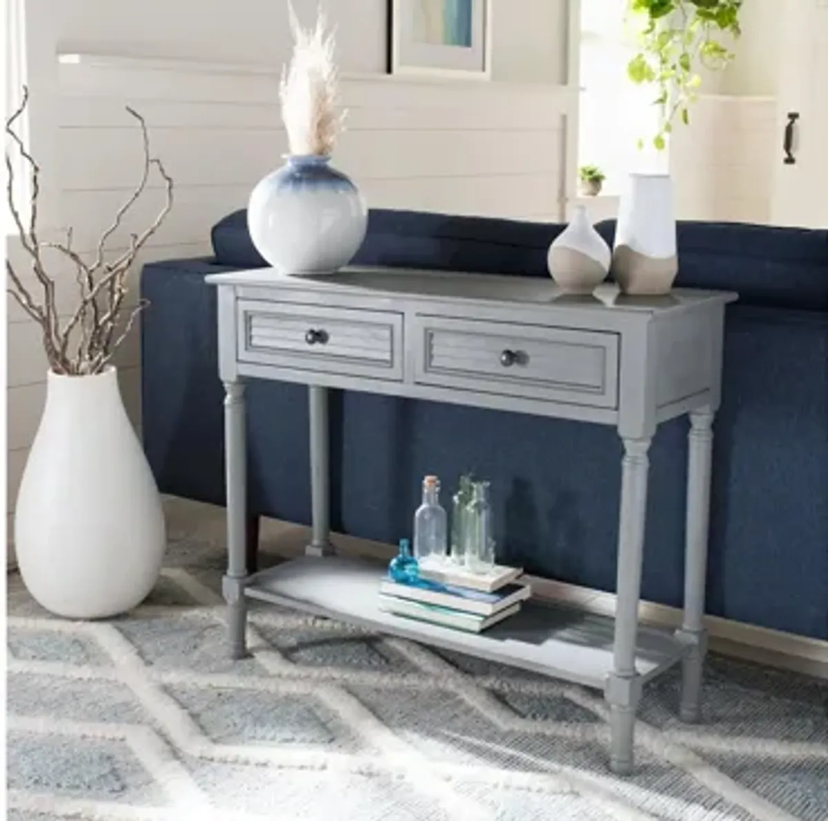 Samantha 2 Drawer Console Table