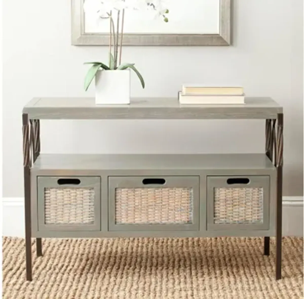 Sutton 3 Drawer Console