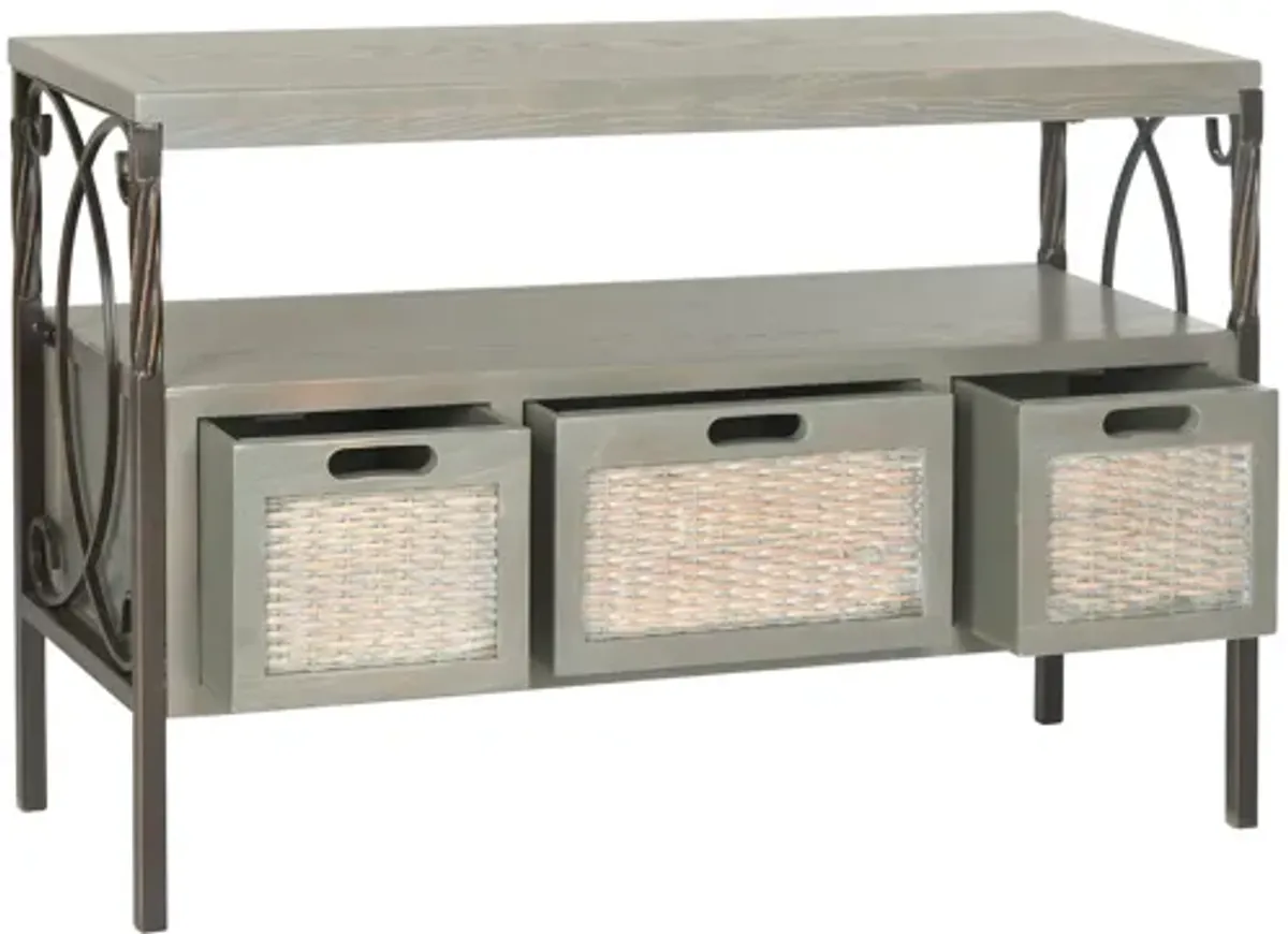 Sutton 3 Drawer Console