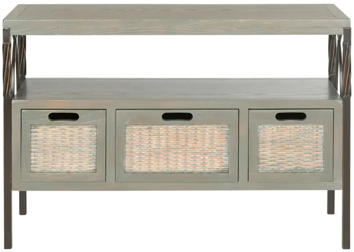 Sutton 3 Drawer Console