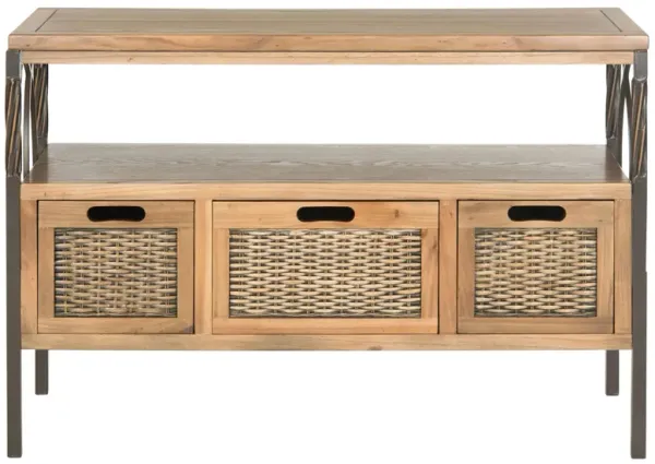 Sutton 3 Drawer Console