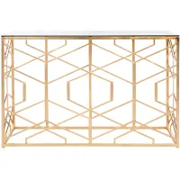 Tinsley Console Table in Gold by Safavieh