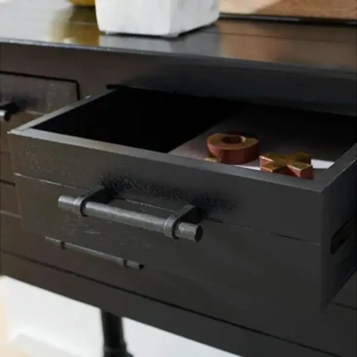 Waldo 3 Drawer Console Table