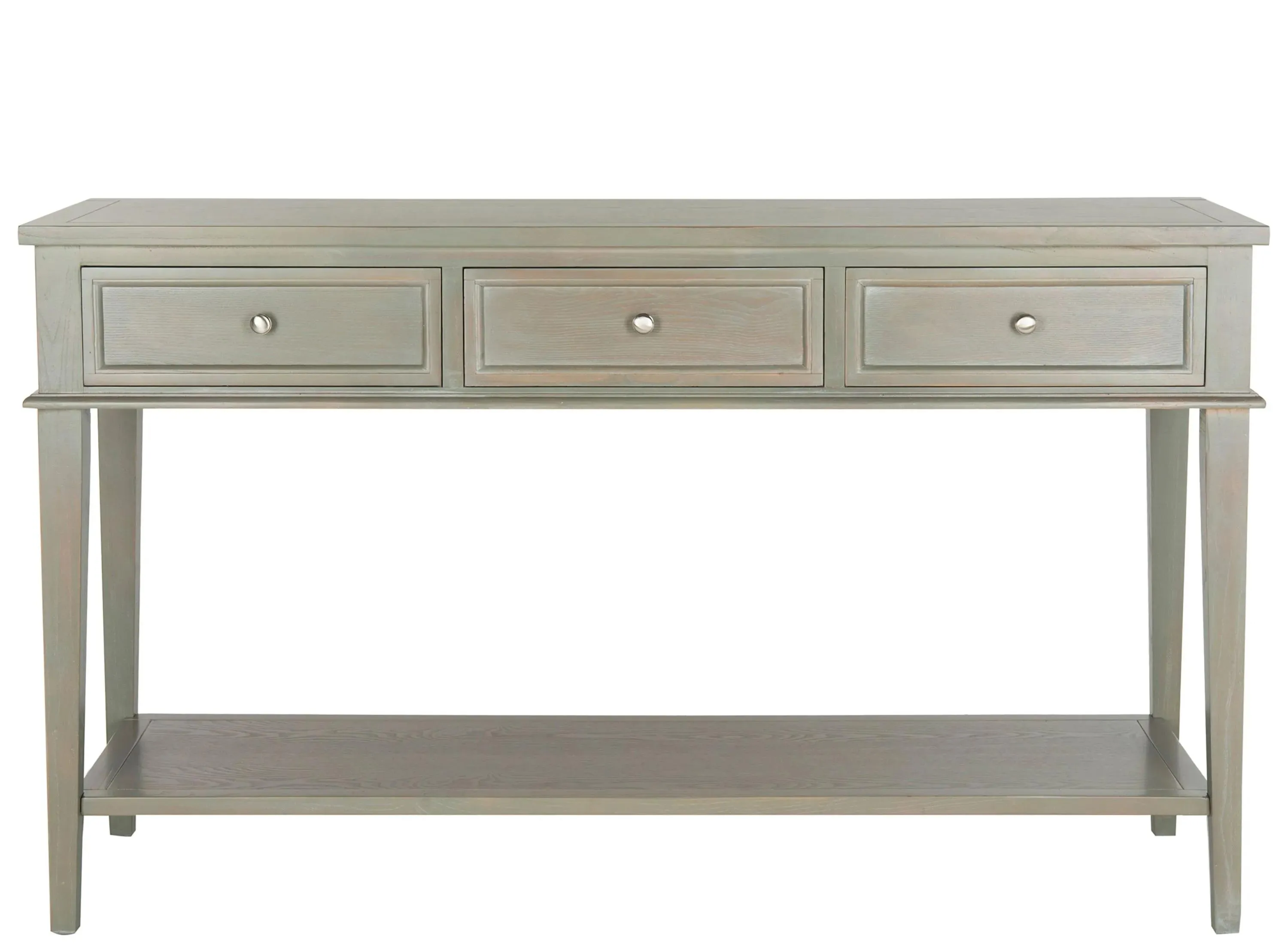 Zara Console Table in Ash Gray by Safavieh