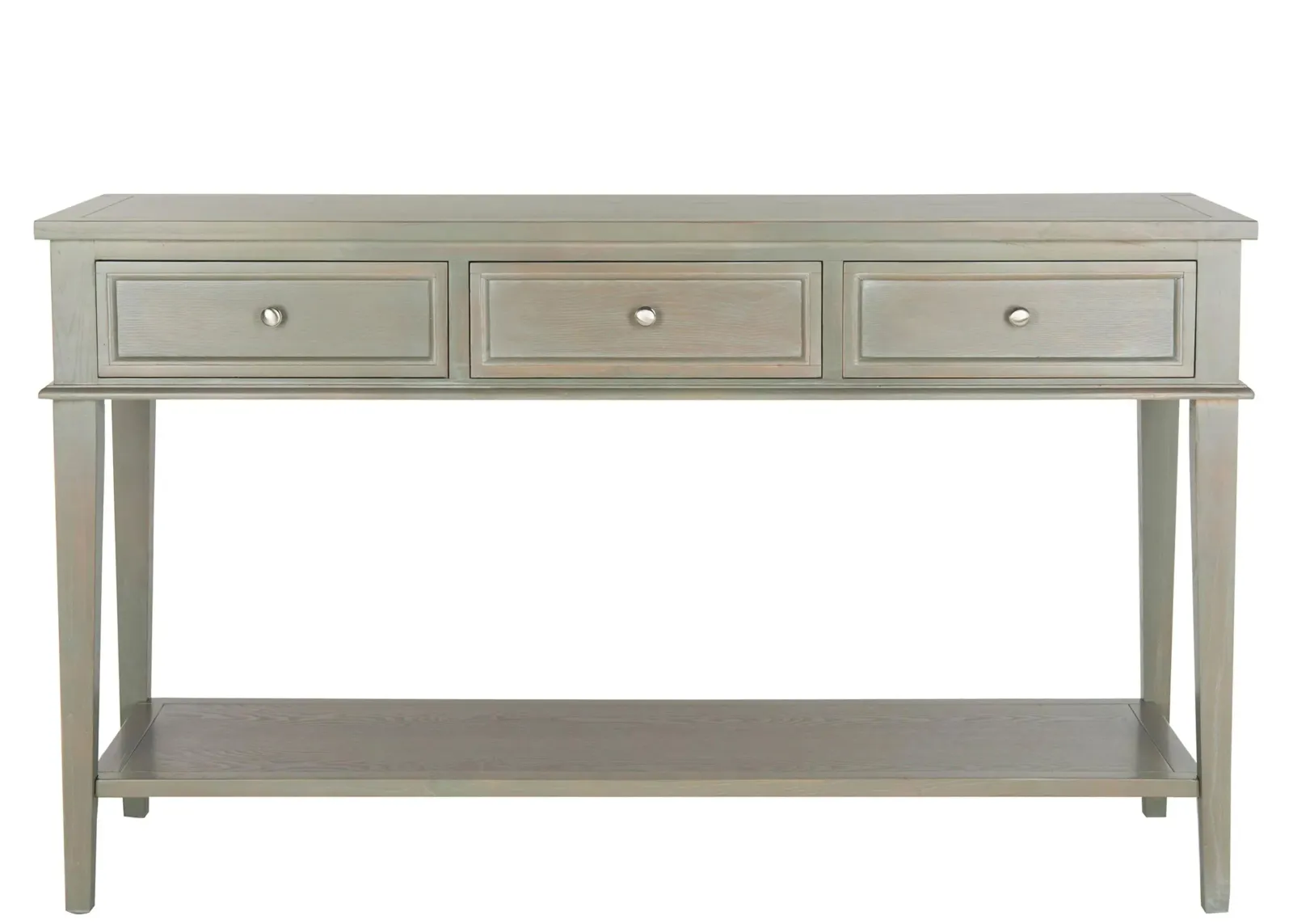 Zara Console Table in Ash Gray by Safavieh