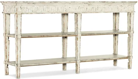 Cadence Skinny Console Table in White by Hooker Furniture