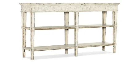 Cadence Skinny Console Table in White by Hooker Furniture