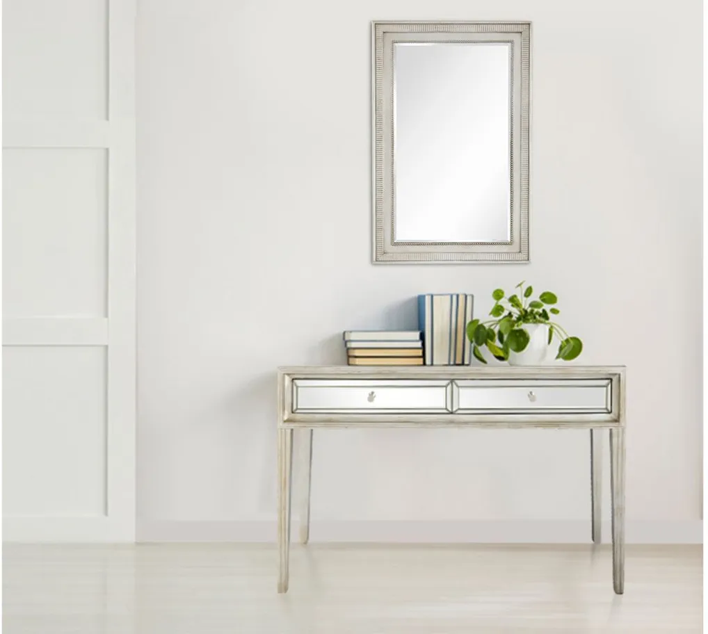 Delaney Sofa Table in Grey by CAMDEN ISLE