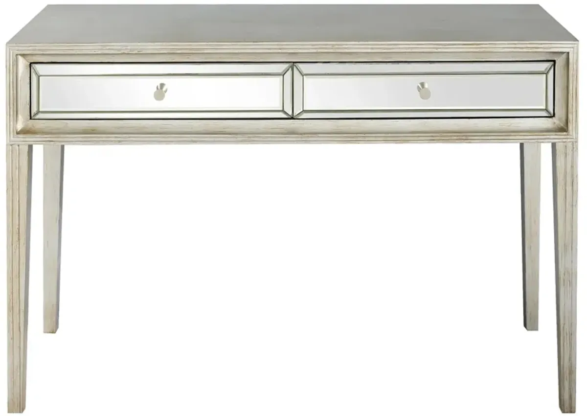 Delaney Sofa Table in Grey by CAMDEN ISLE