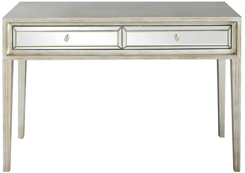 Delaney Sofa Table in Grey by CAMDEN ISLE