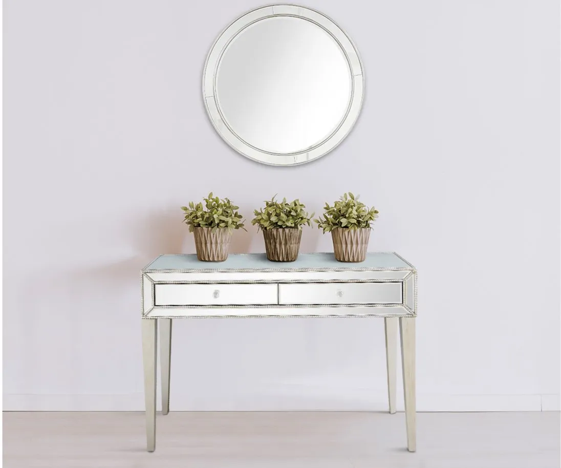 Alice Sofa Table in Grey by CAMDEN ISLE