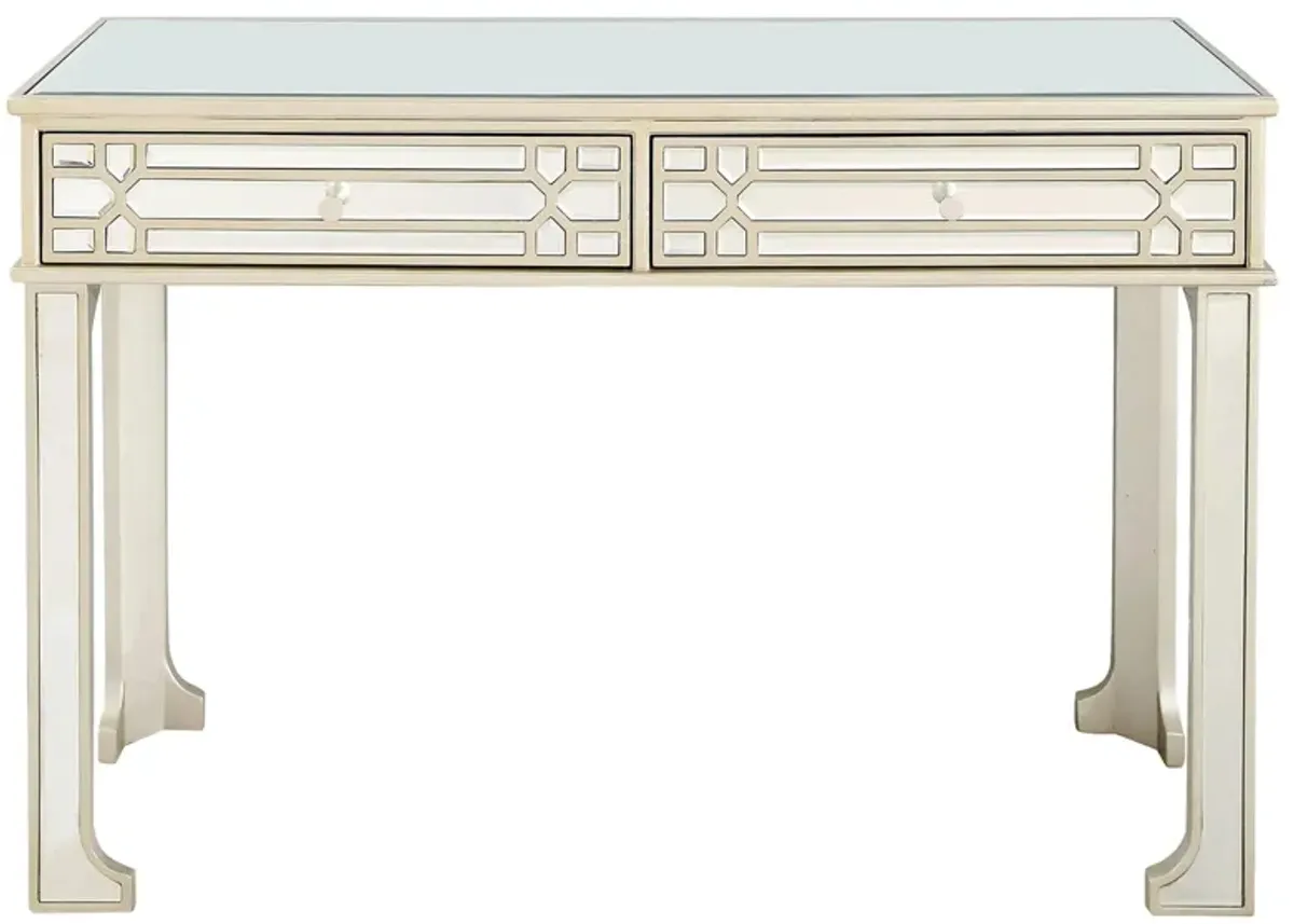 Aubrey Sofa Table in Brown by CAMDEN ISLE