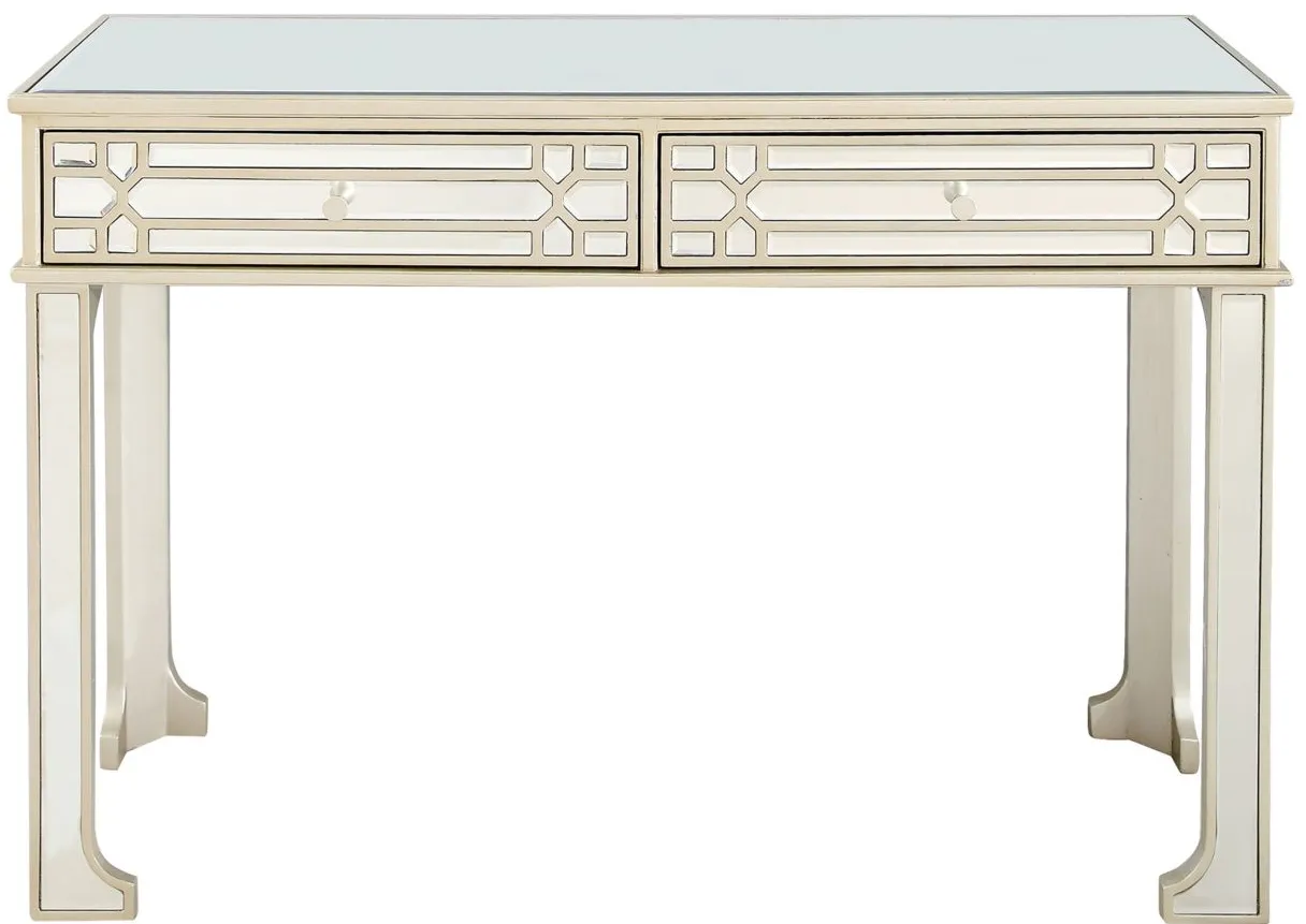 Aubrey Sofa Table in Brown by CAMDEN ISLE