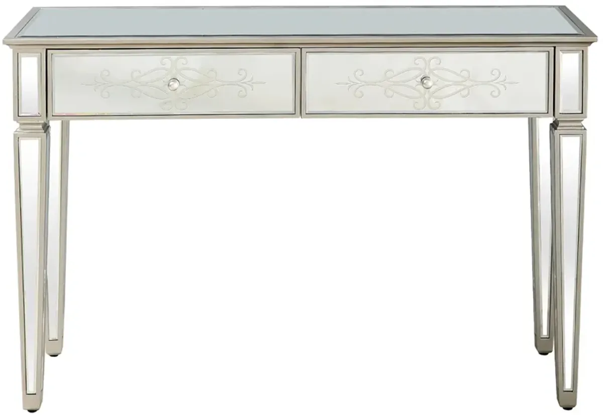 Miriam Sofa Table in Grey by CAMDEN ISLE