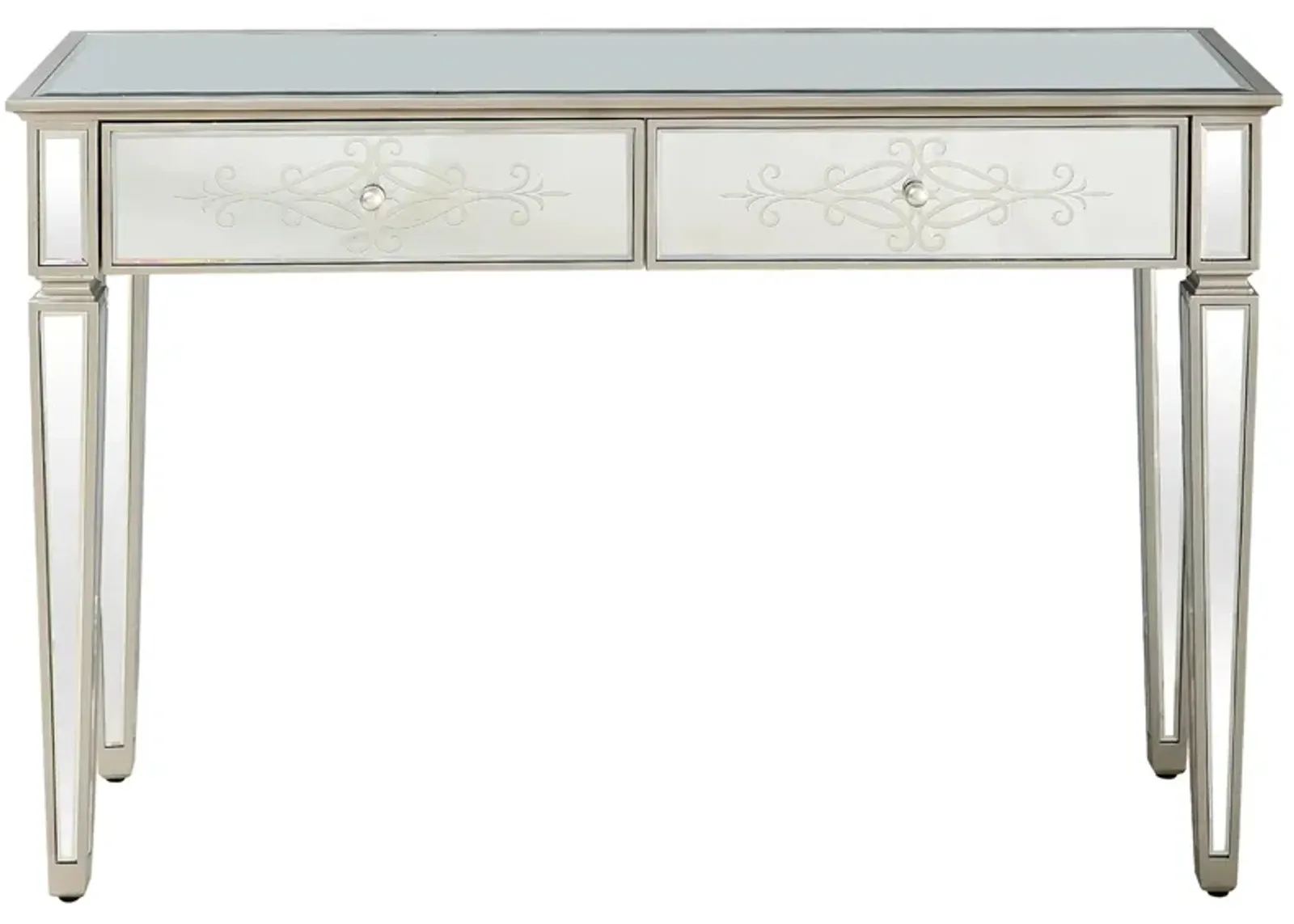 Miriam Sofa Table in Grey by CAMDEN ISLE