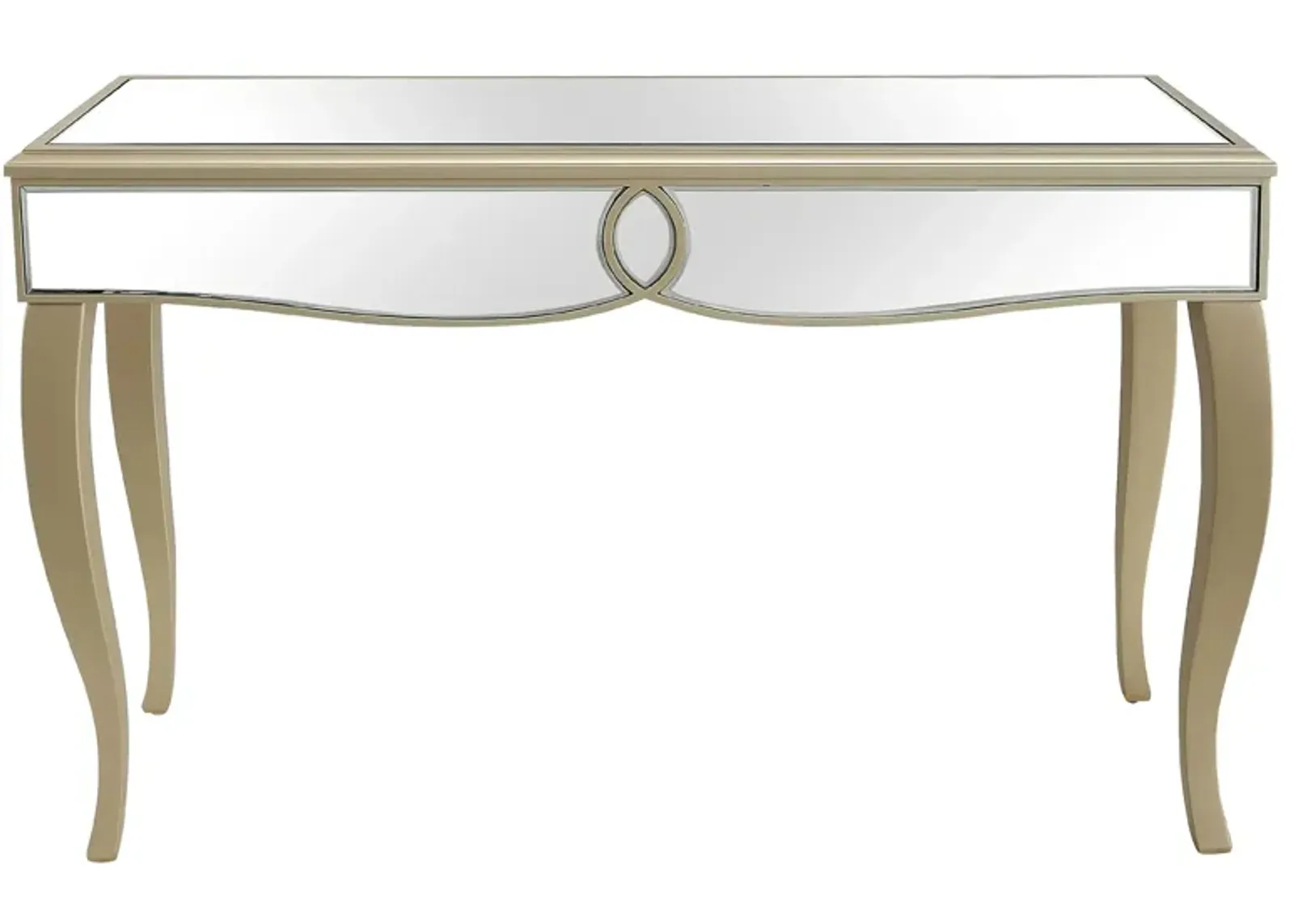 Eleanor Sofa Table in Champagne by CAMDEN ISLE