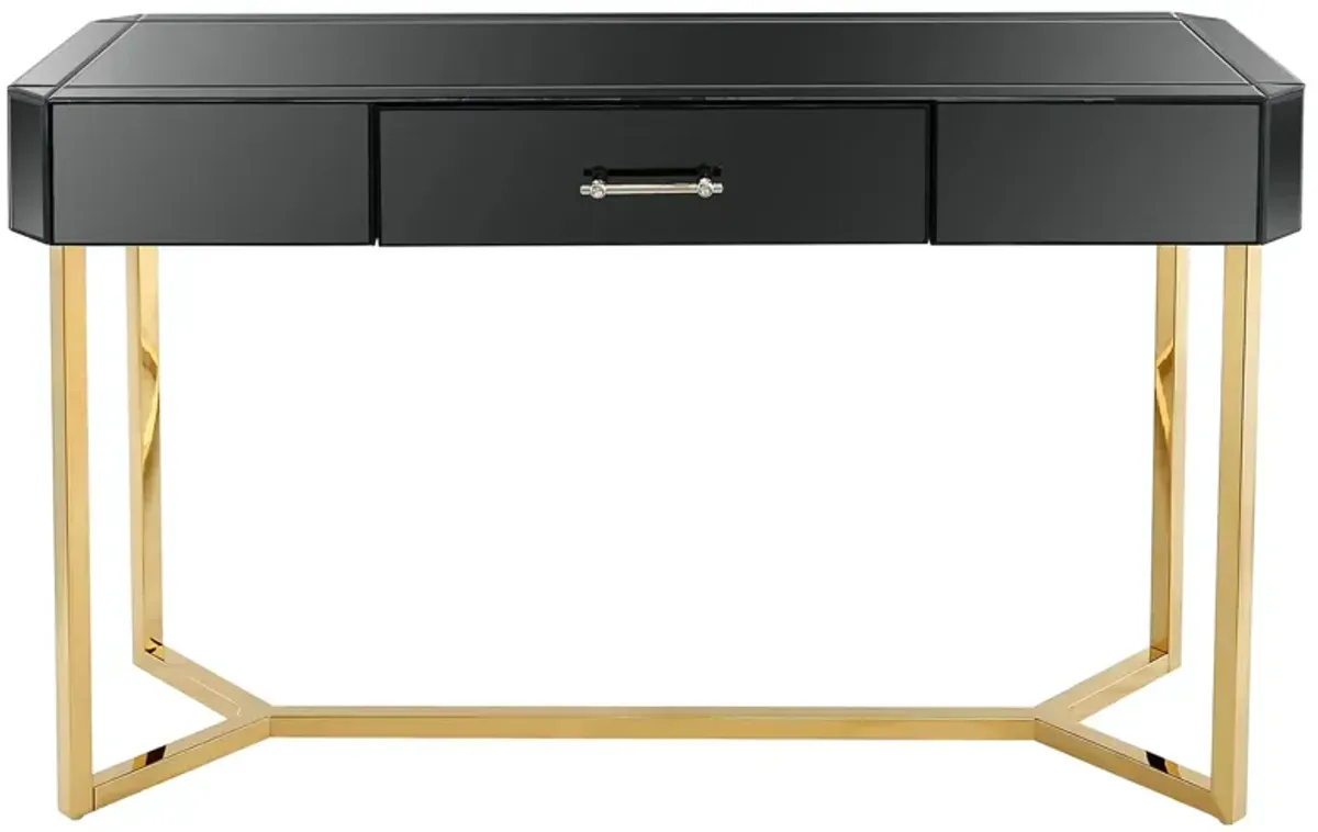 Sonya Sofa Table in Black by CAMDEN ISLE