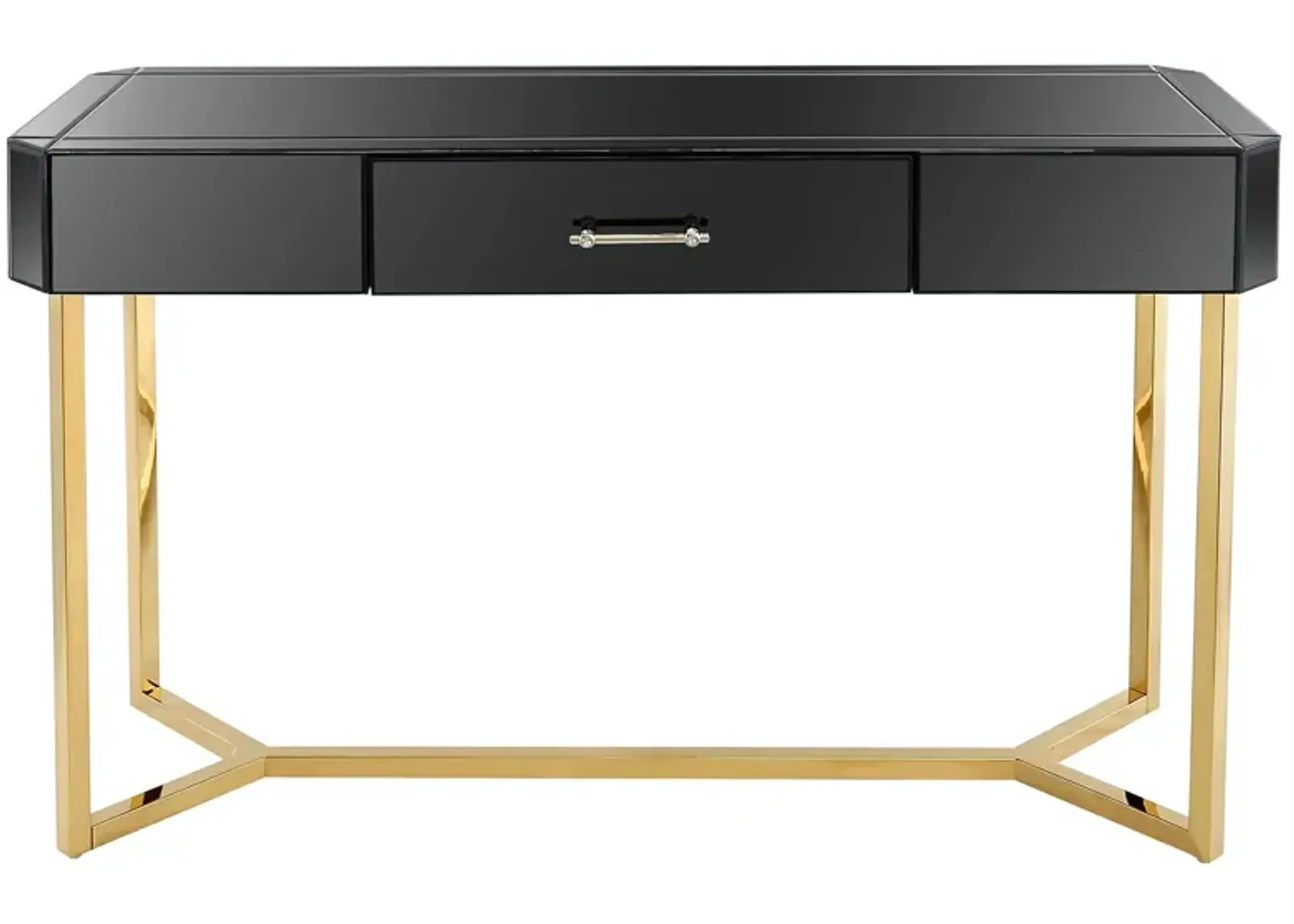 Sonya Sofa Table in Black by CAMDEN ISLE