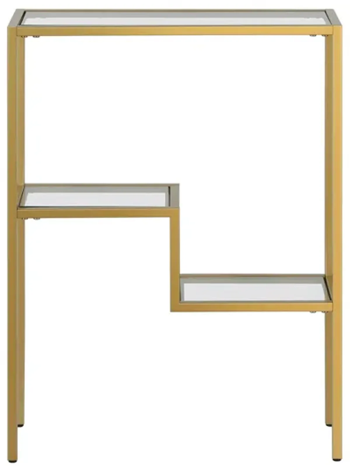 Francis Console Table in Brass by Hudson & Canal