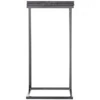 Marley Folding Side Table in Gray by SEI Furniture