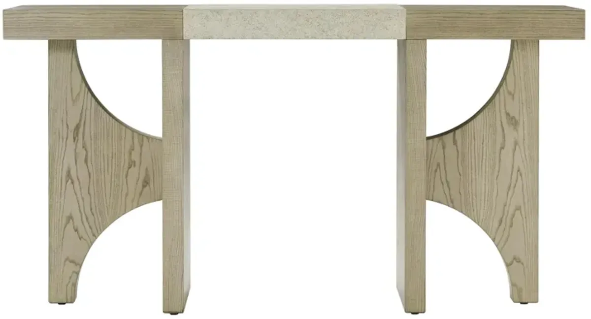 Catalina Console Table in Dune by Theodore Alexander