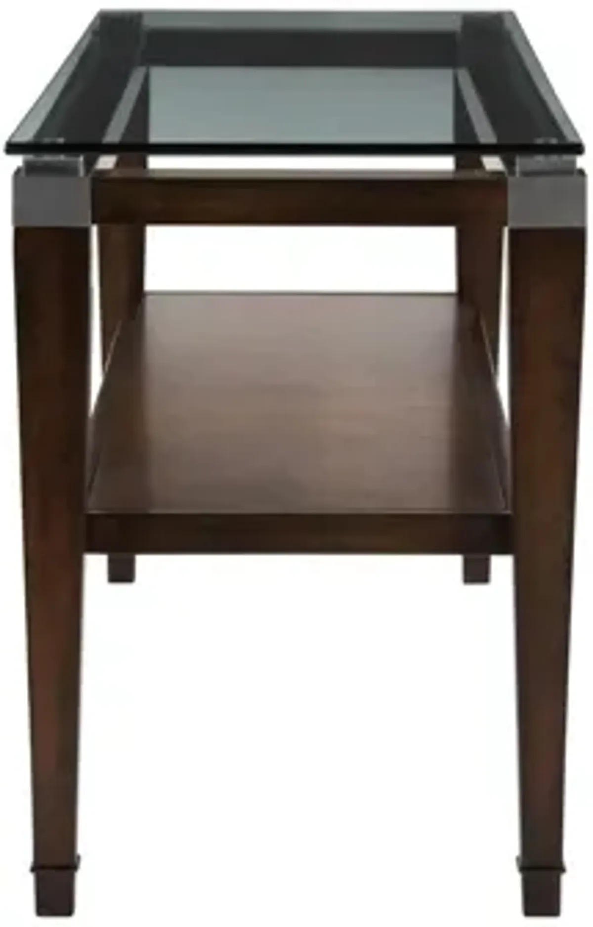 Dunhill Rectangular Glass Console Table