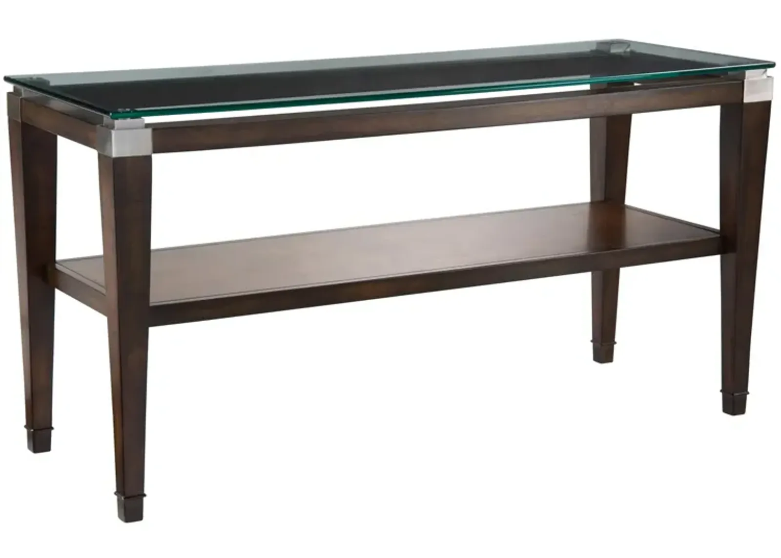 Dunhill Rectangular Glass Console Table