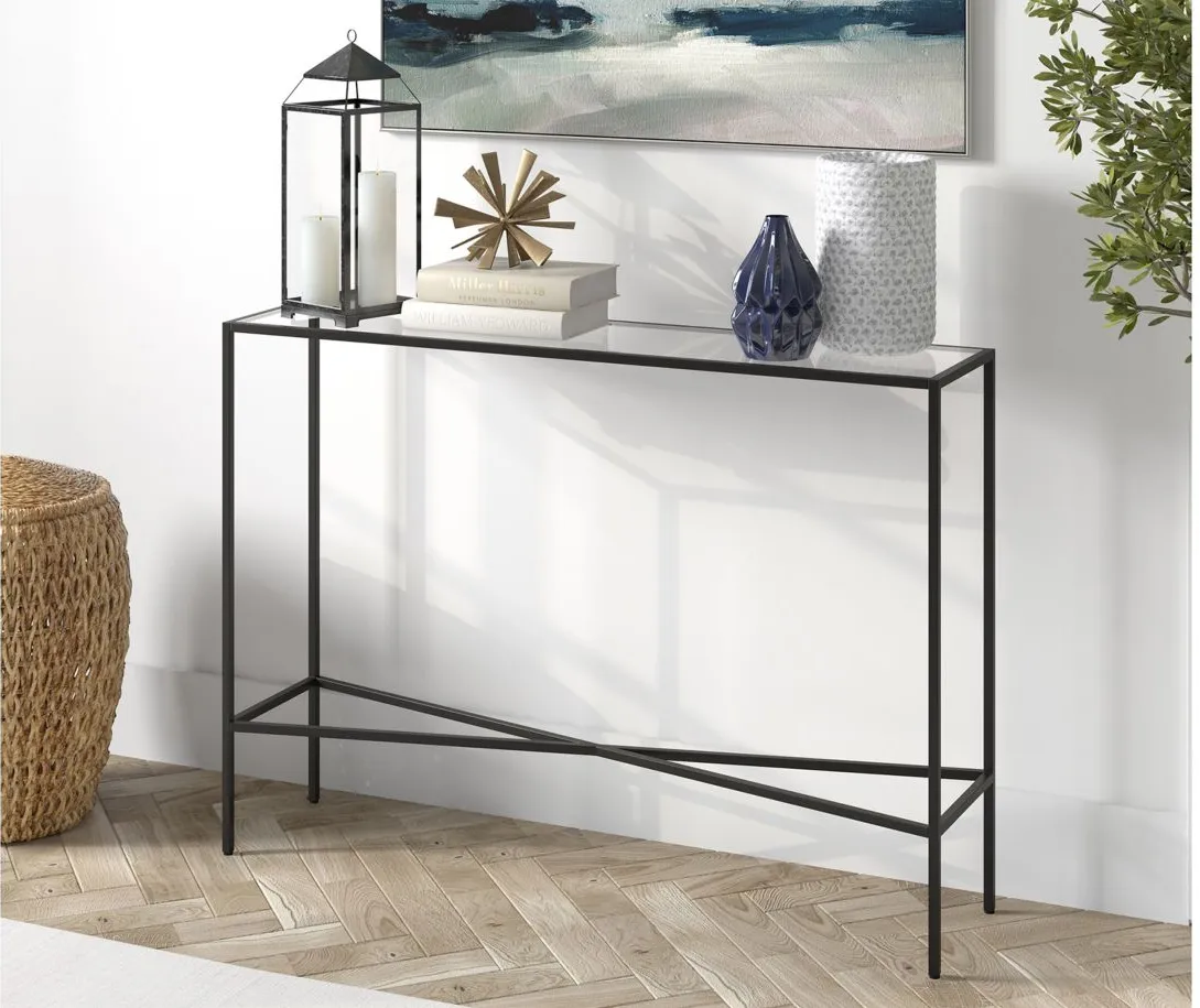 Eden Brook Console Table in Blackened Bronze by Hudson & Canal