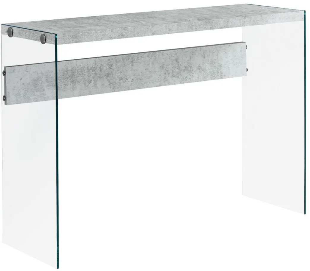 Veda Rectangular Sofa Table in Gray by Monarch Specialties