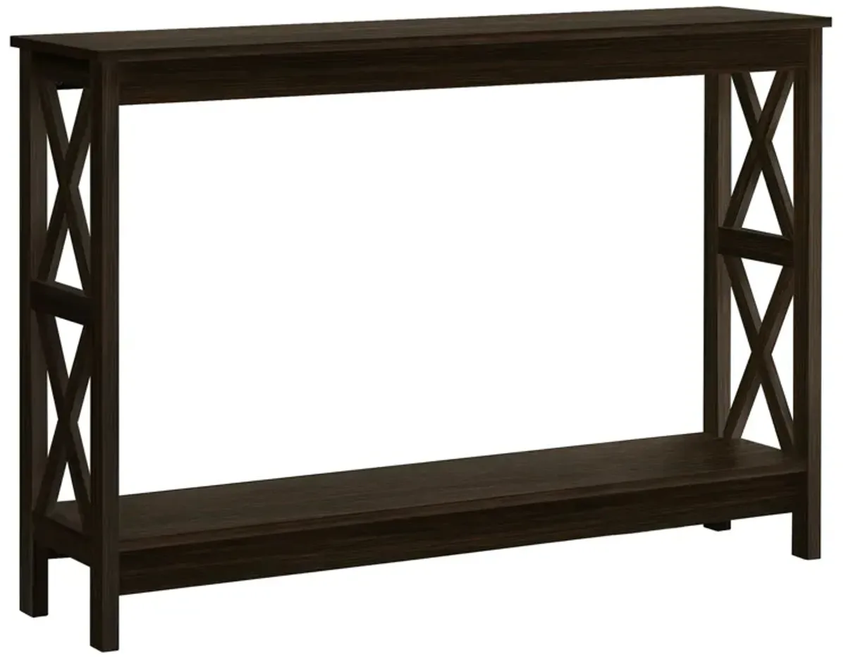 Nile Rectangular Console Table in Espresso by Monarch Specialties