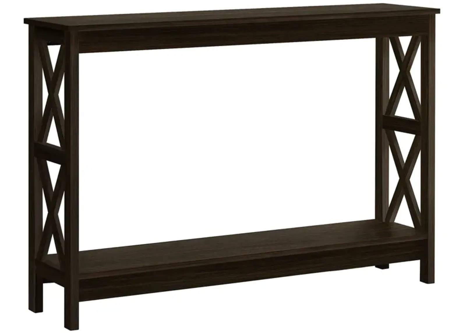 Nile Rectangular Console Table in Espresso by Monarch Specialties