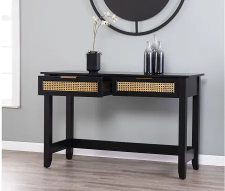 Margate Console Table in Black by SEI Furniture