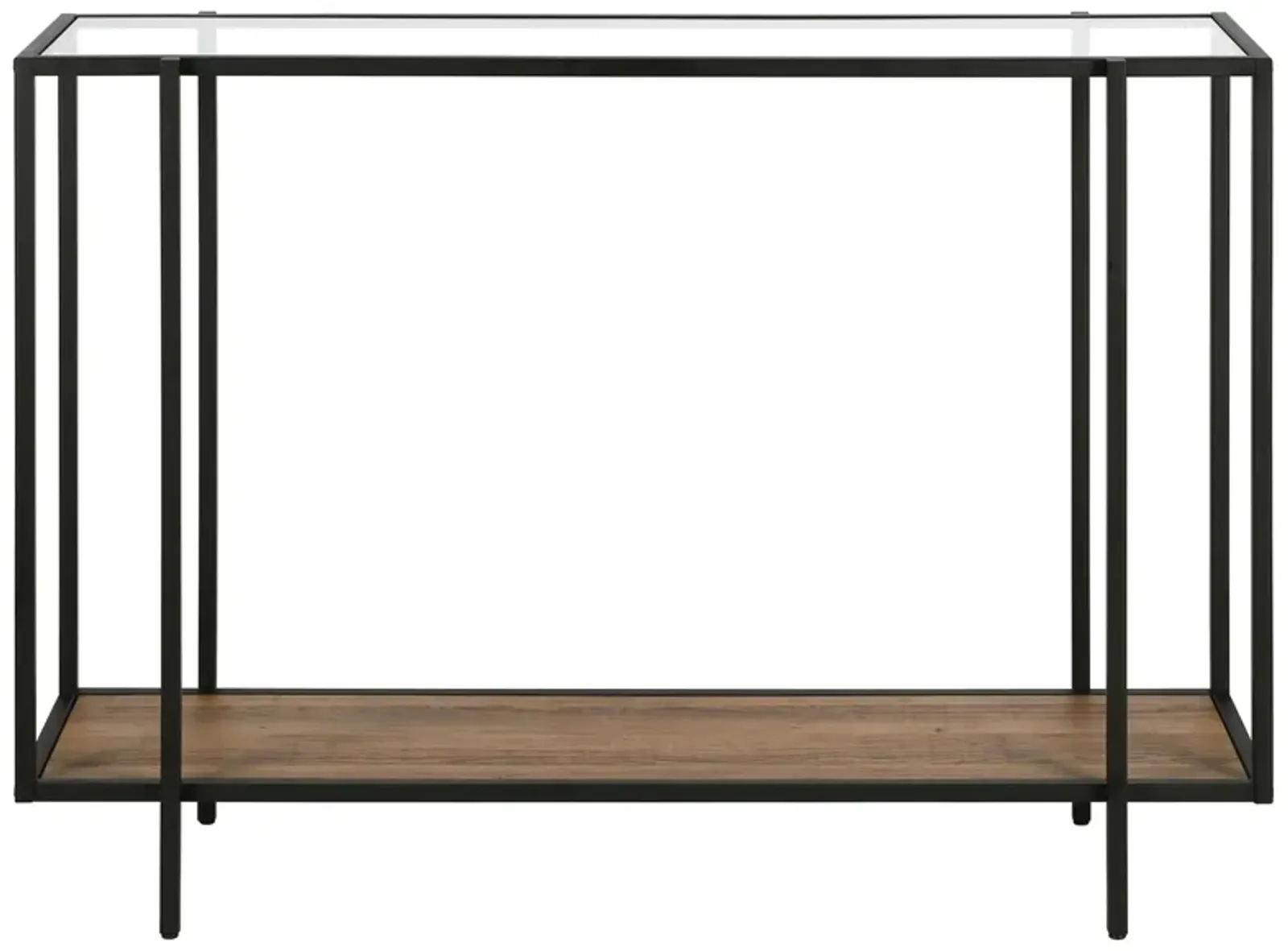 Karina Rectangular Sofa Table with Shelf