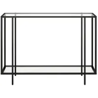 Vireo Console Table in Blackened Bronze by Hudson & Canal