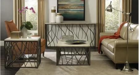 Console Table in Cream by Hooker Furniture