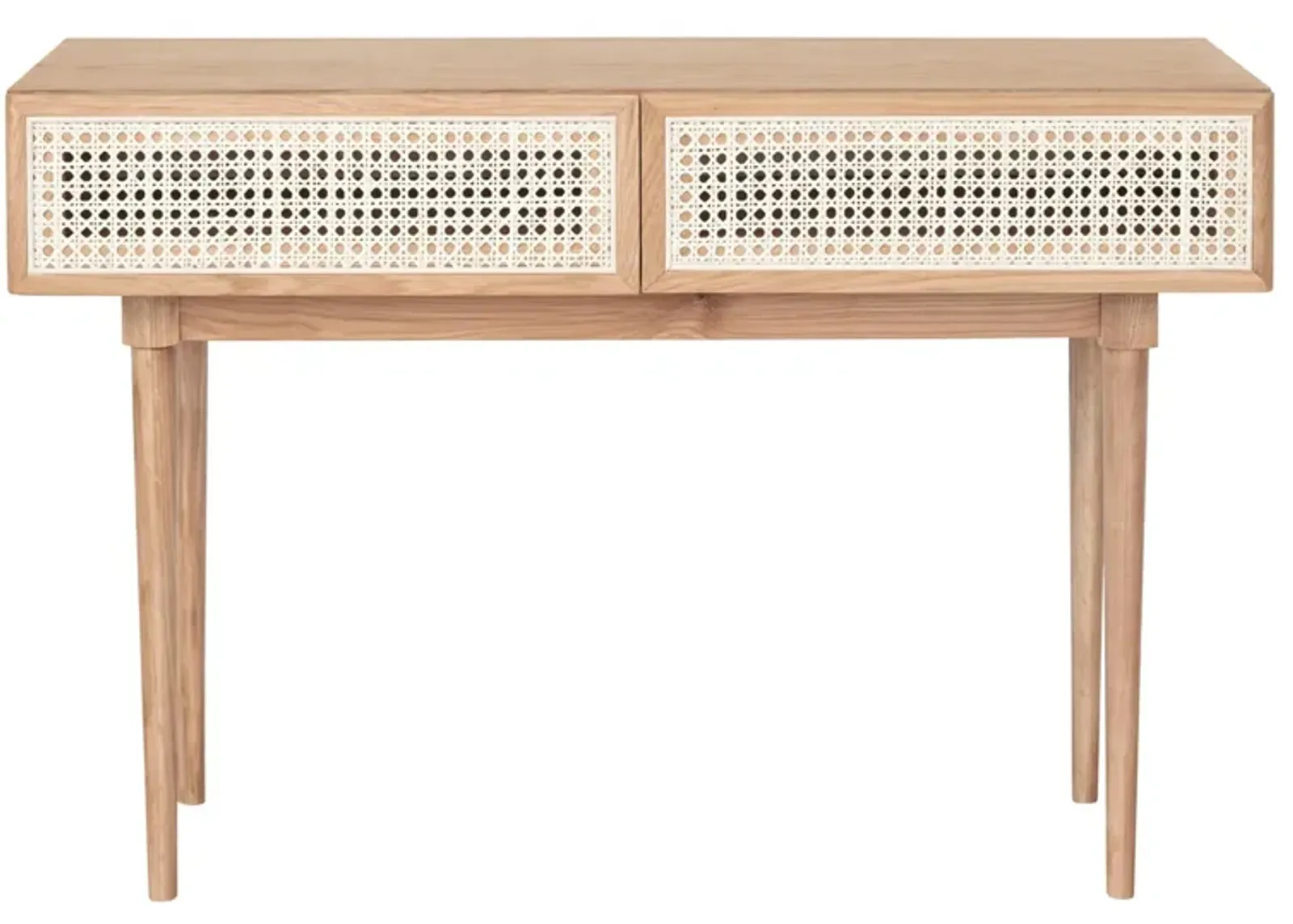 Cane Console Table in Natural by LH Imports Ltd