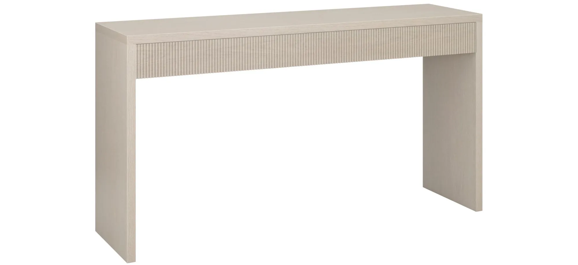 Lawrence Console Table in Alder White by Hudson & Canal