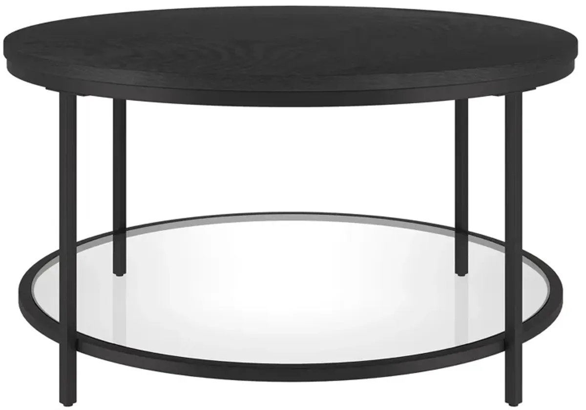 Sevilla Coffee Table in Black Grain by Hudson & Canal