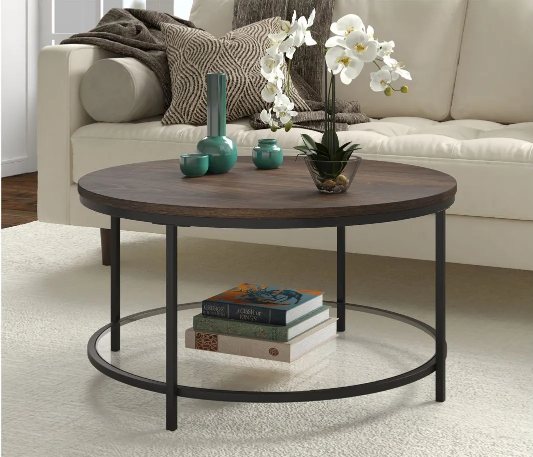 Sevilla Coffee Table in Alder Brown by Hudson & Canal