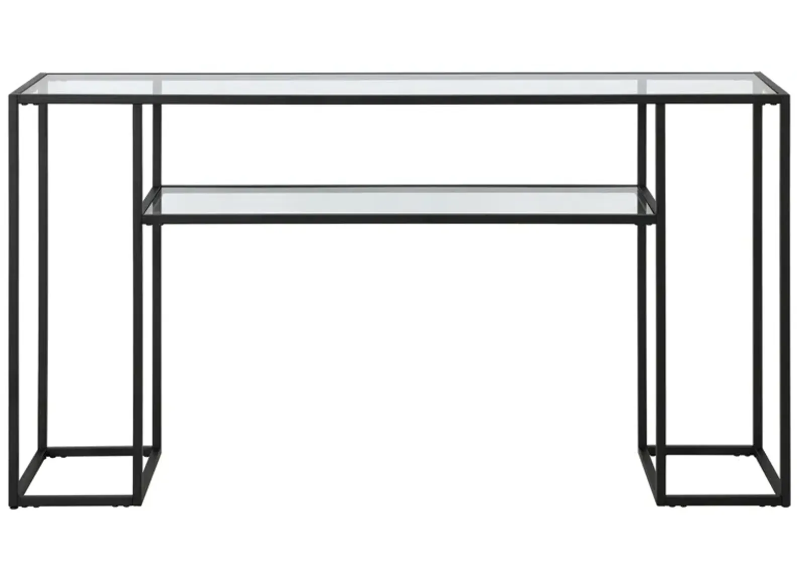 Marilyn Console Table in Blackened Bronze by Hudson & Canal